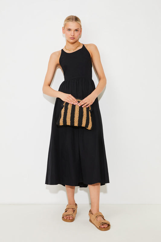 Ciana Cotton Midi Dress - Suncoo