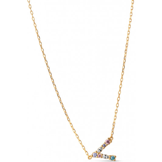 My Name - Initial Necklace - Enamel Copenhagen