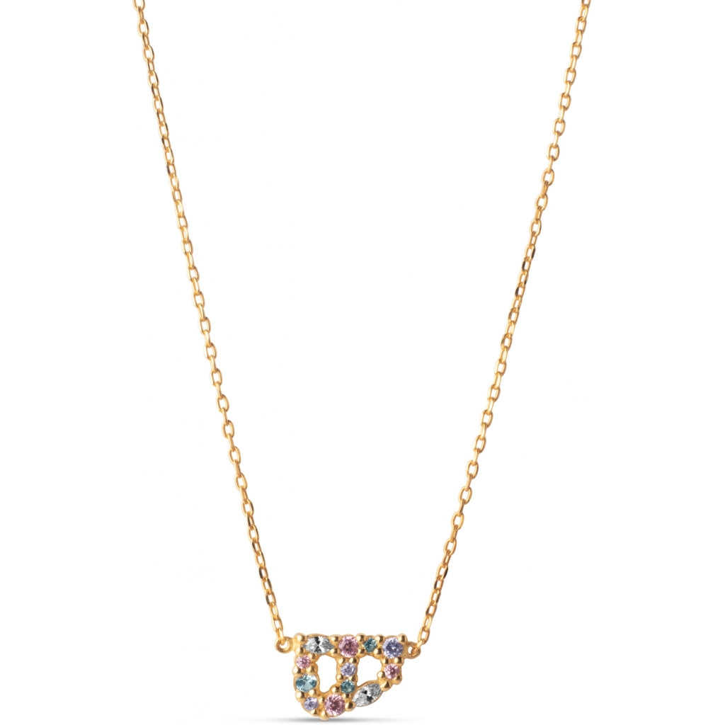My Name - Initial Necklace - Enamel Copenhagen