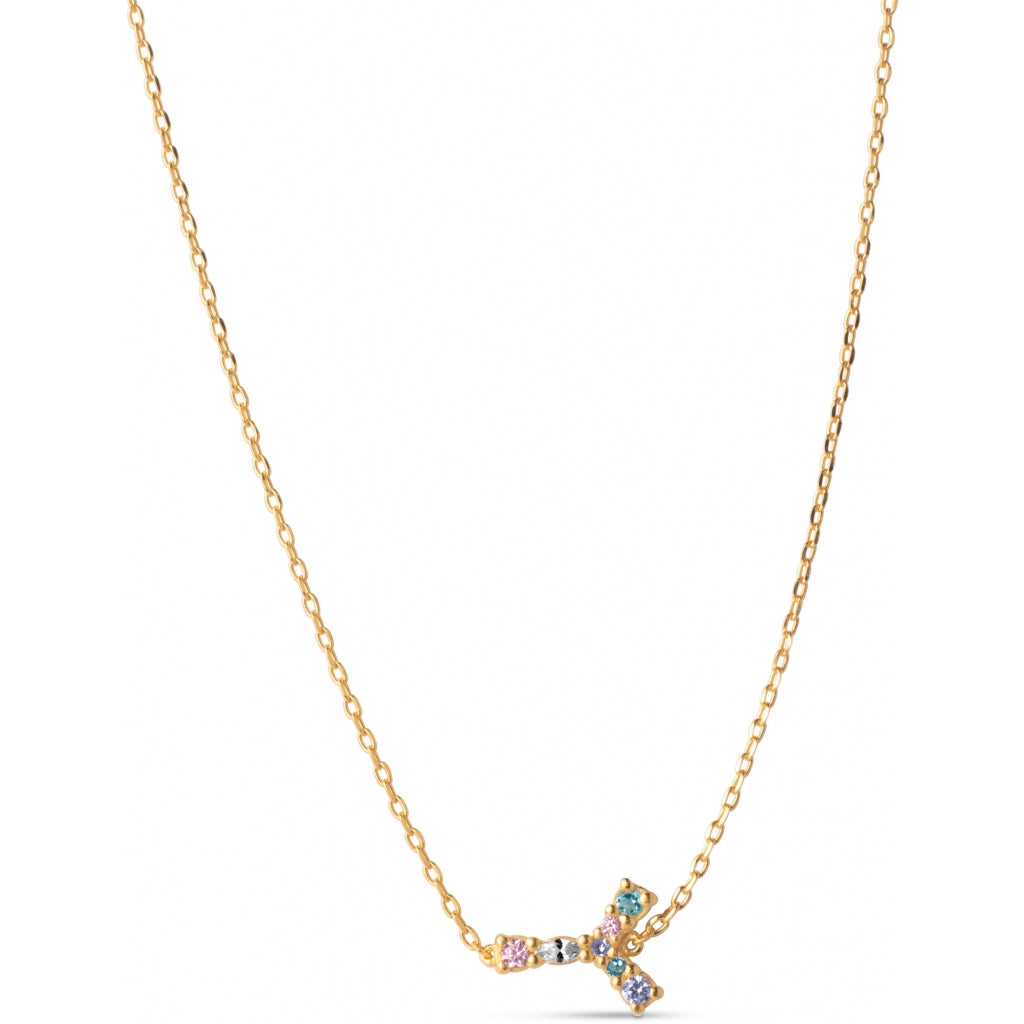 My Name - Initial Necklace - Enamel Copenhagen
