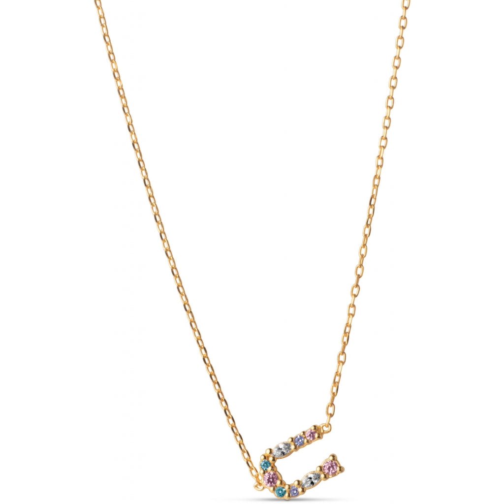 My Name - Initial Necklace - Enamel Copenhagen