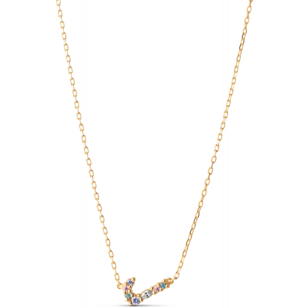 My Name - Initial Necklace - Enamel Copenhagen