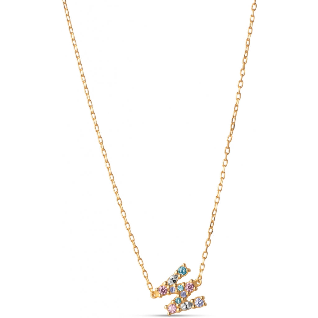 My Name - Initial Necklace - Enamel Copenhagen