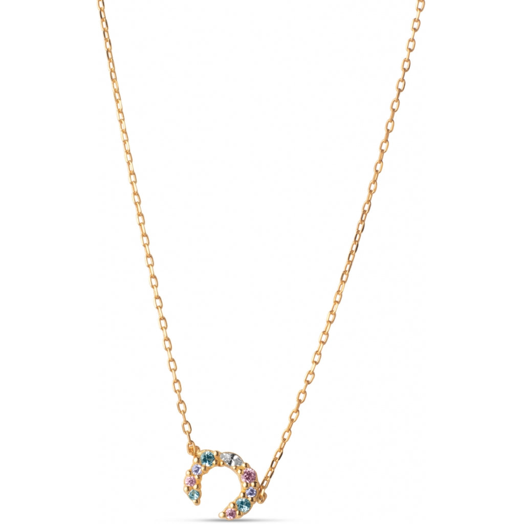 My Name - Initial Necklace - Enamel Copenhagen