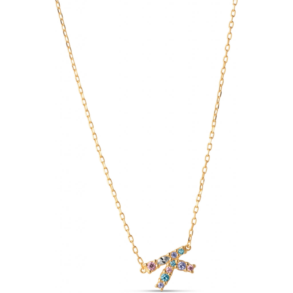 My Name - Initial Necklace - Enamel Copenhagen