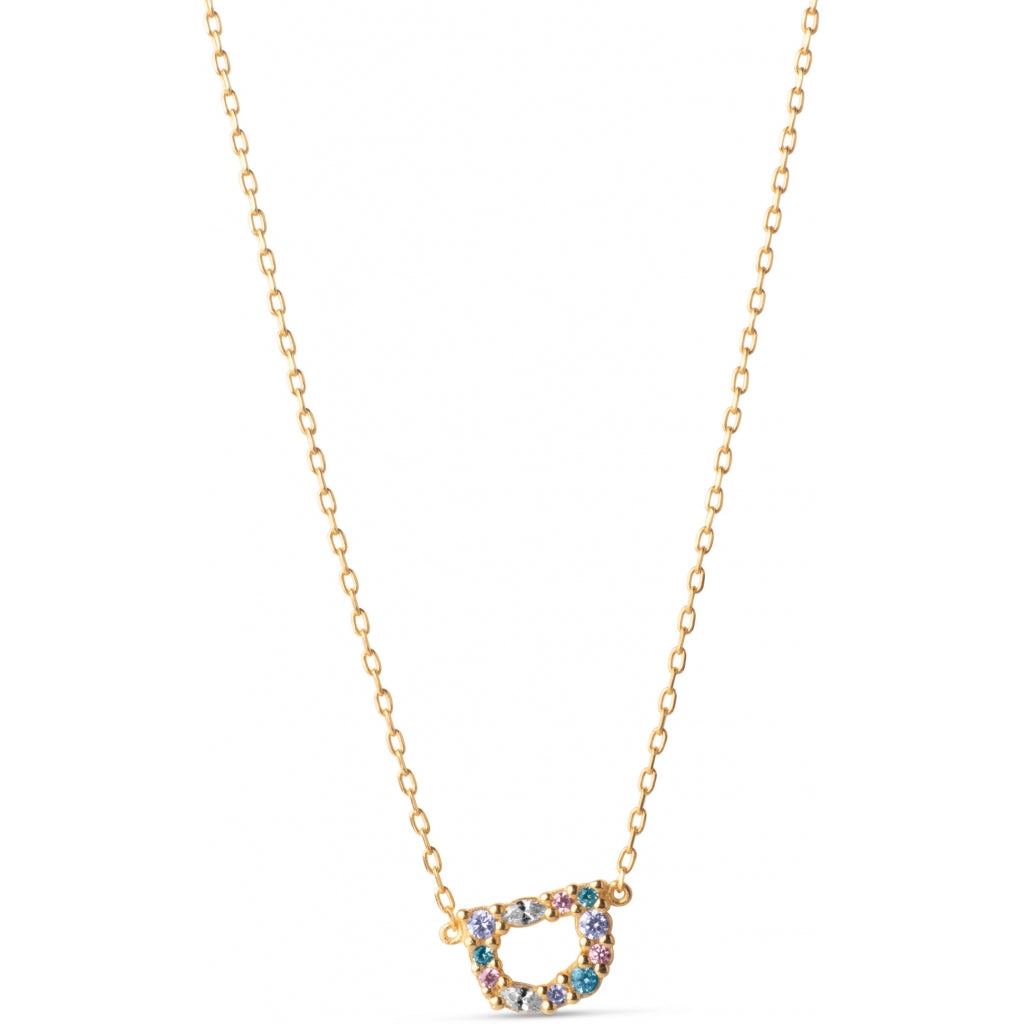 My Name - Initial Necklace - Enamel Copenhagen