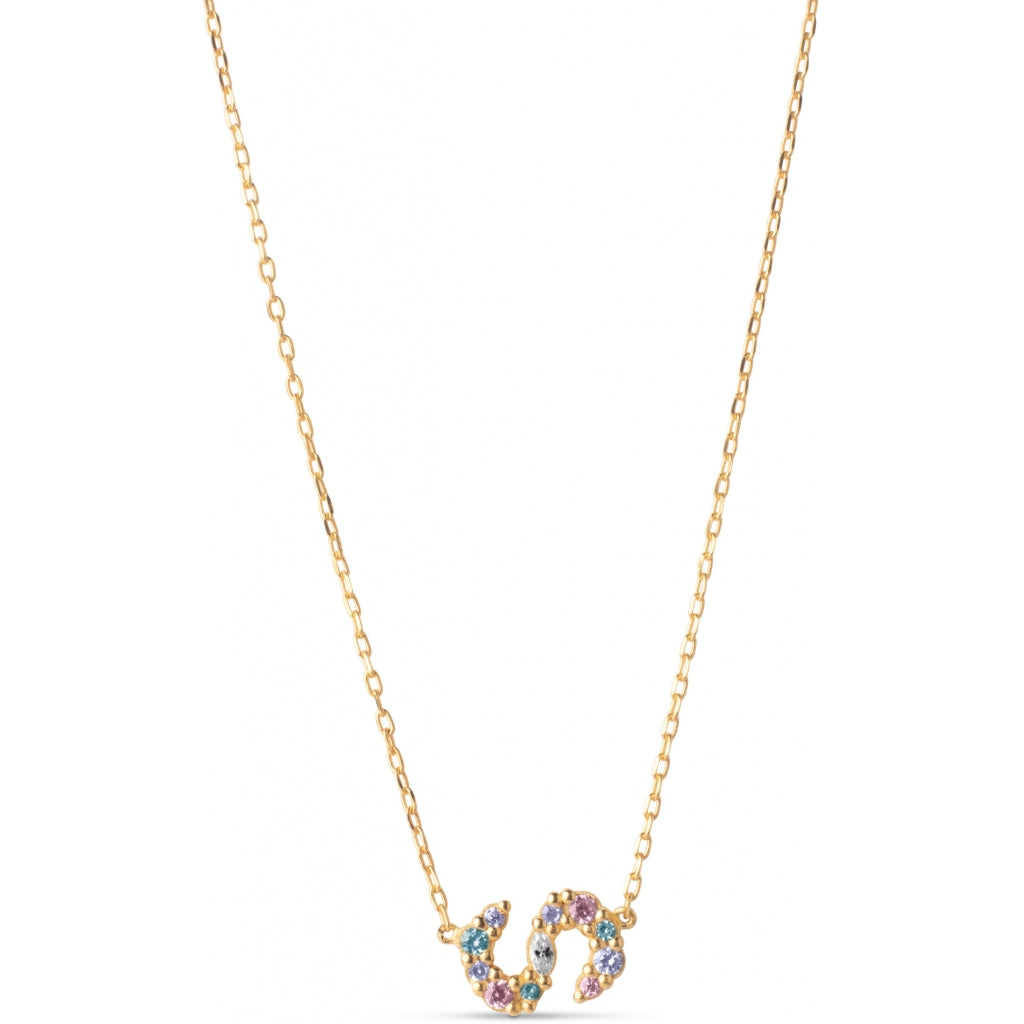 My Name - Initial Necklace - Enamel Copenhagen