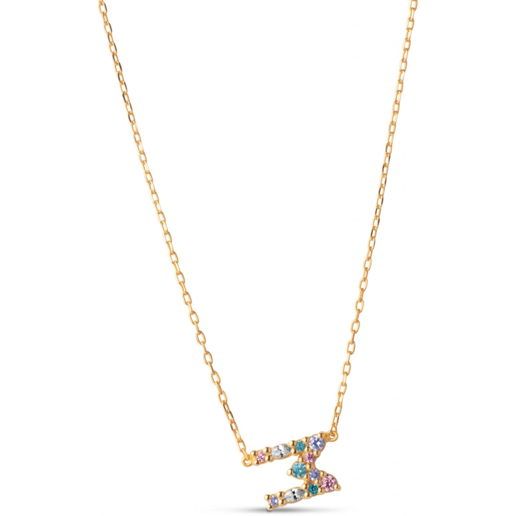 My Name - Initial Necklace - Enamel Copenhagen