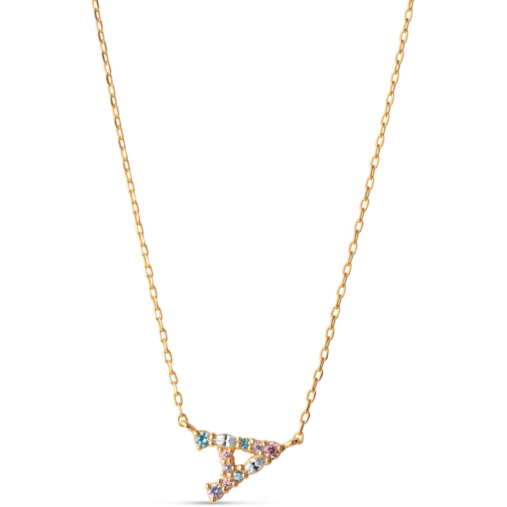 My Name - Initial Necklace - Enamel Copenhagen