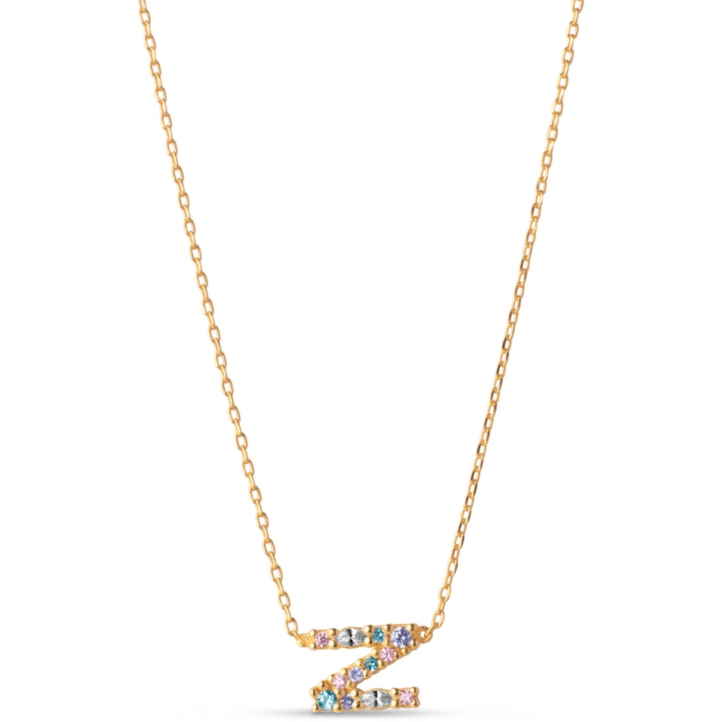 My Name - Initial Necklace - Enamel Copenhagen
