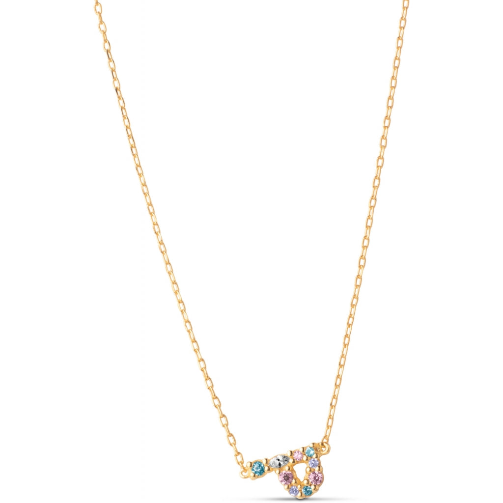 My Name - Initial Necklace - Enamel Copenhagen