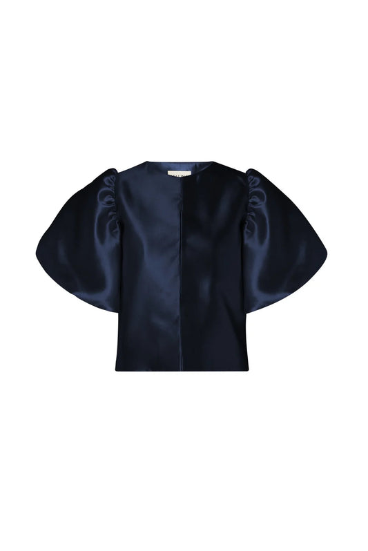 Cleo Pouf Blouse - Malina