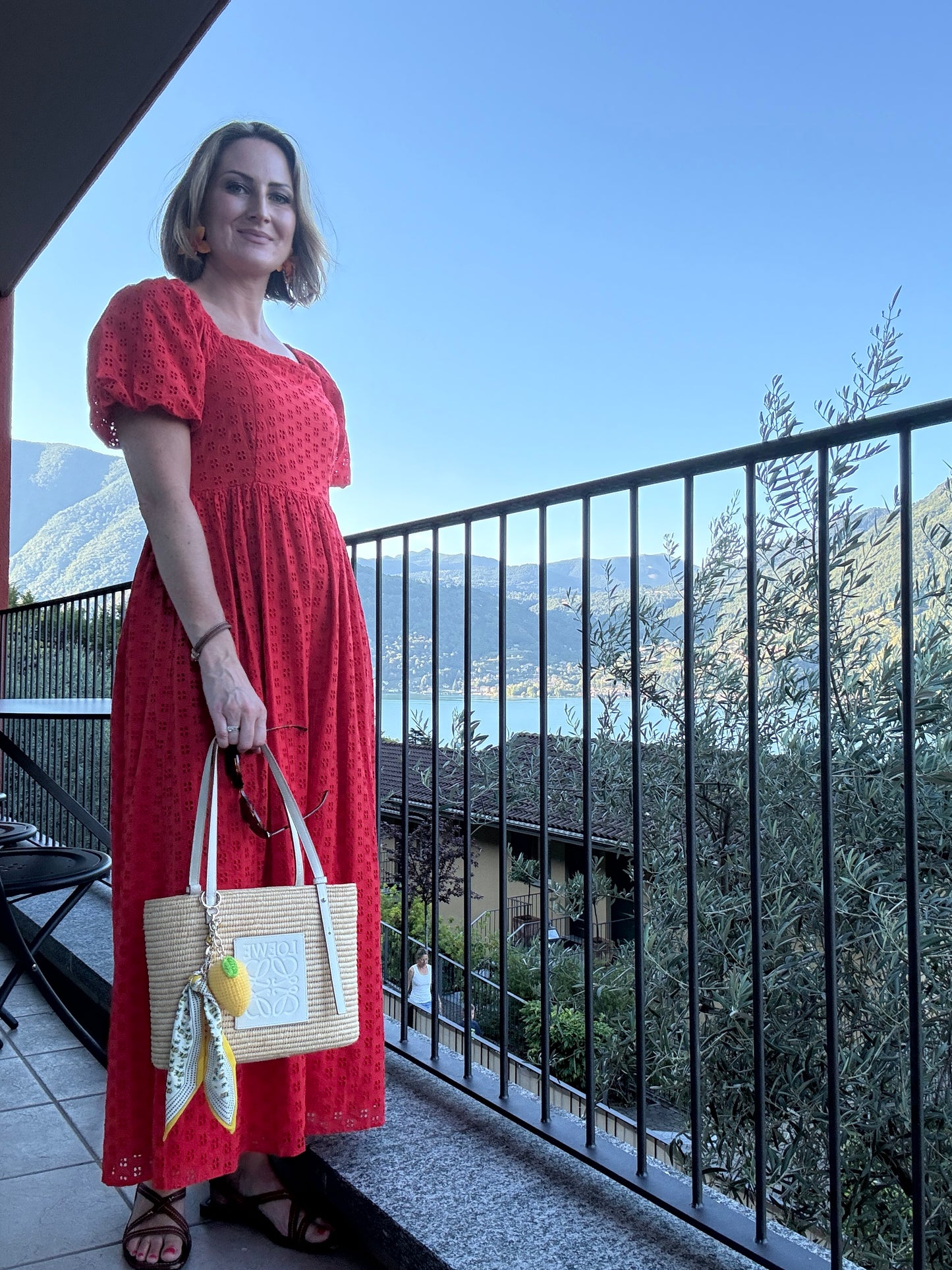 Broderie Dress - Selected Femme