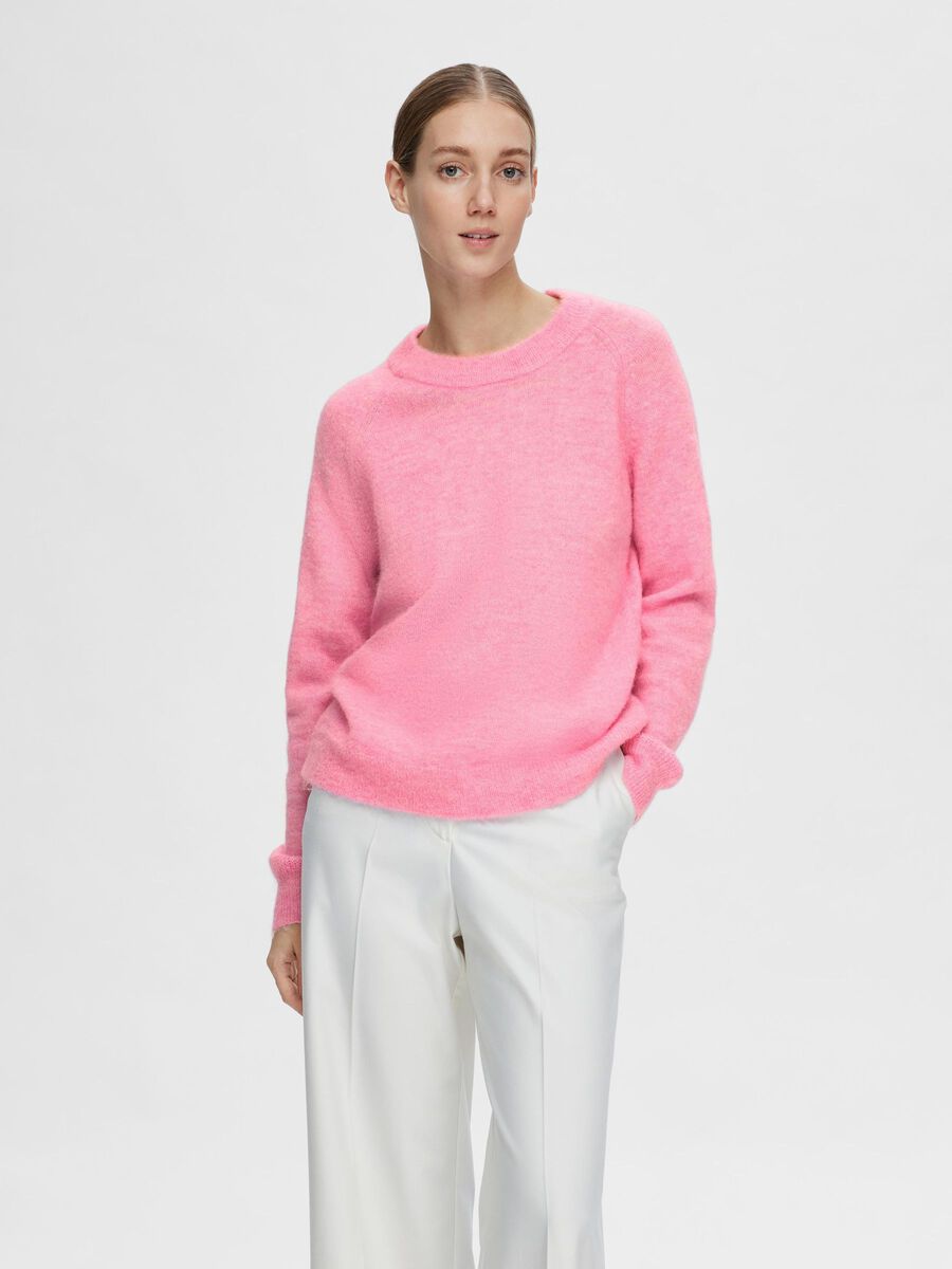 Lulu Knit O-Neck - Selected Femme