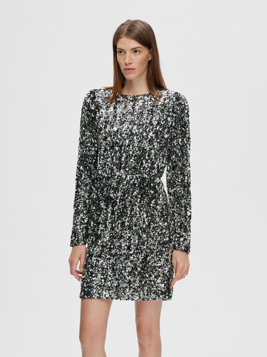 Sequin Mini Dress - Selected Femme