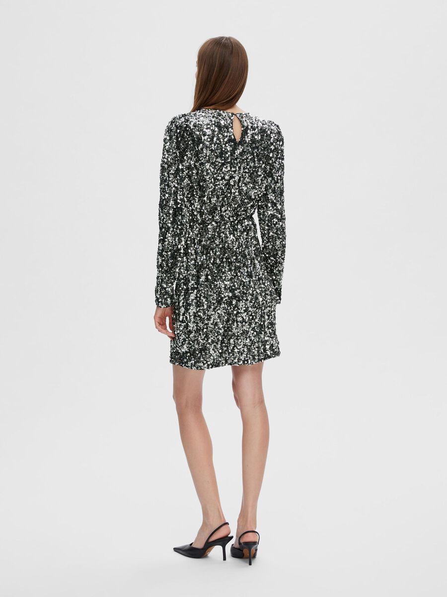 Sequin Mini Dress - Selected Femme