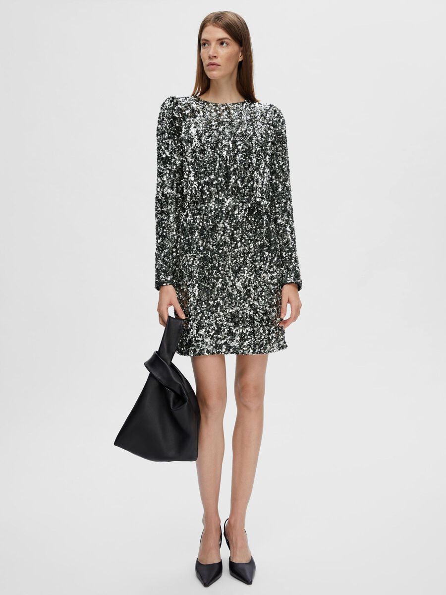 Sequin Mini Dress - Selected Femme