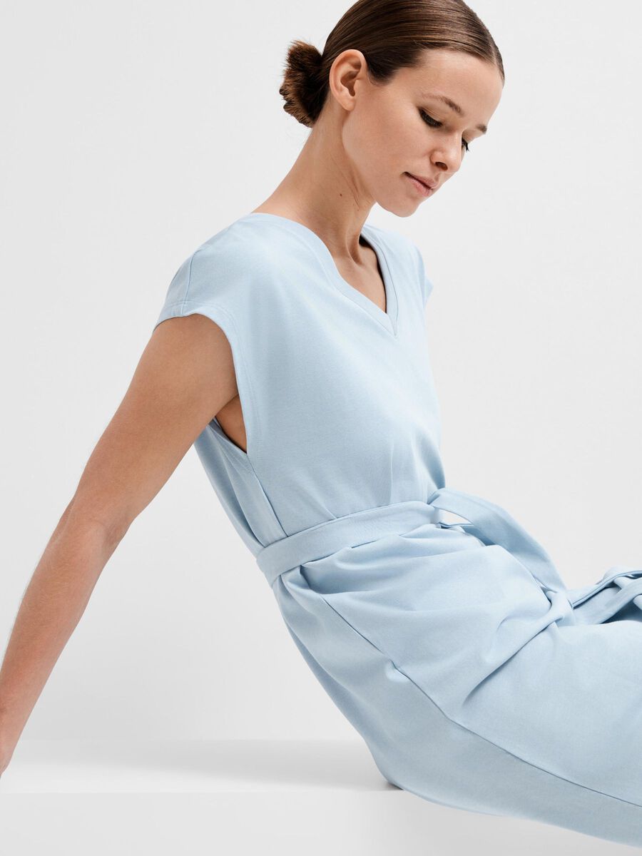 Cap Sleeve Dress - Selected Femme