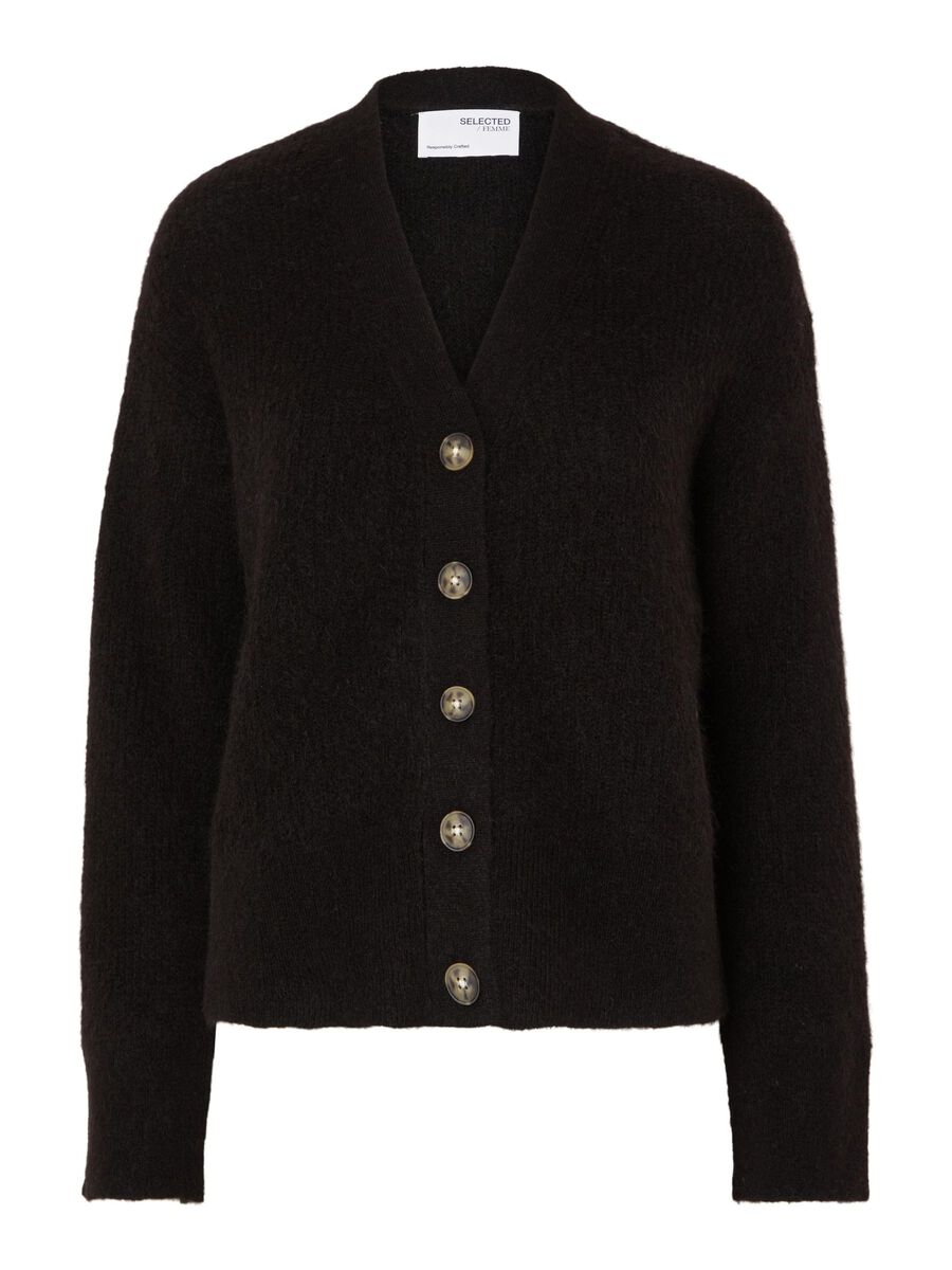 Merino Wool Cardigan (Maline) - Selected Femme