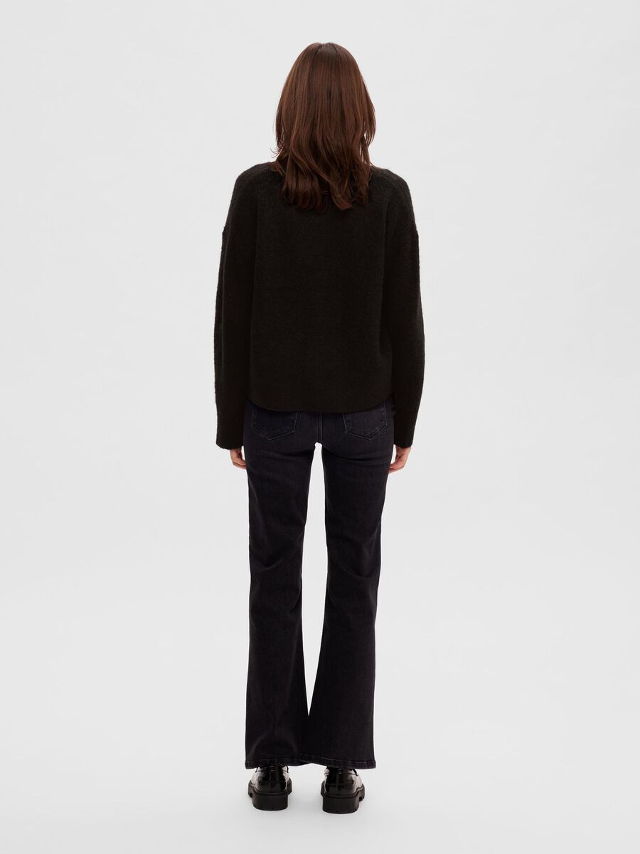 Merino Wool Cardigan (Maline) - Selected Femme