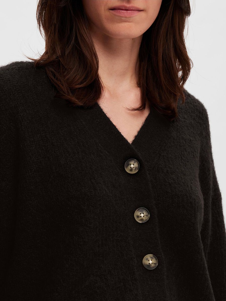 Merino Wool Cardigan (Maline) - Selected Femme