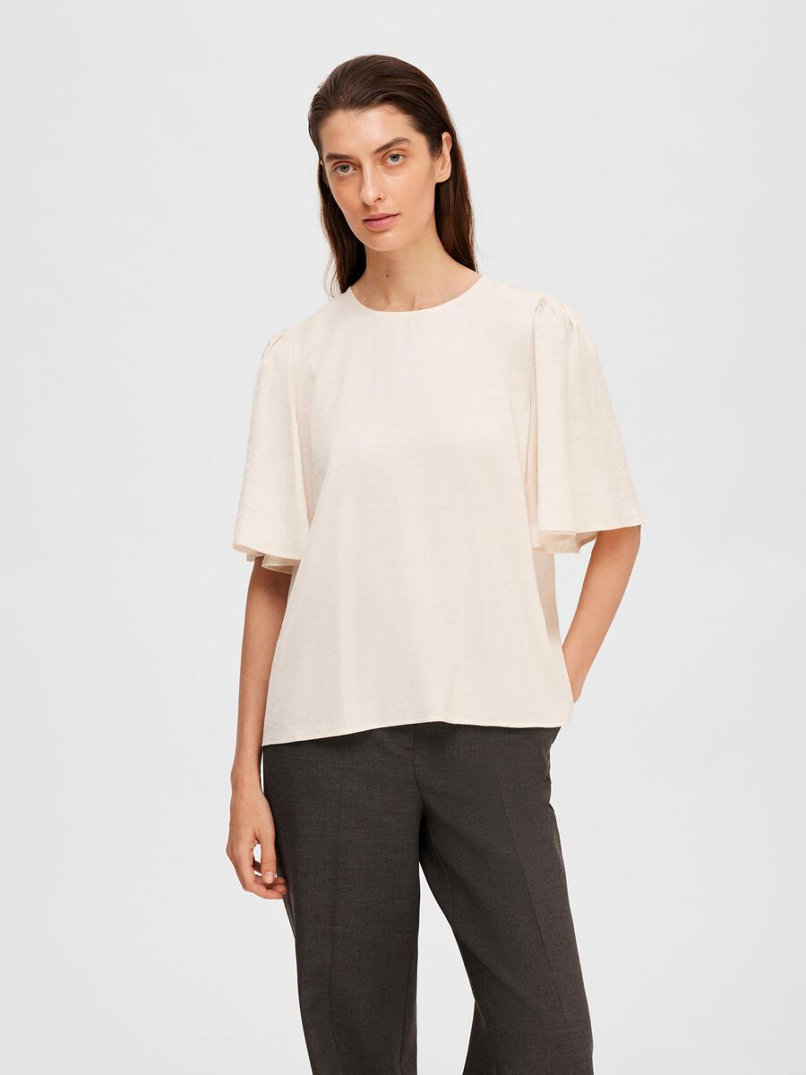 Satin Blouse (Reya) - Selected Femme