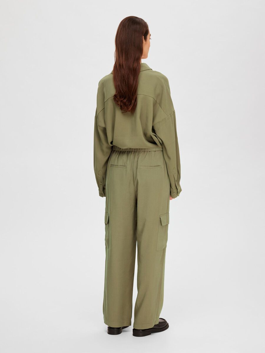 Emberly Cargo Trousers - Selected Femme