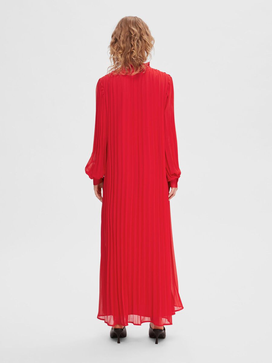 Darcie Ankle Plisse Dress - Selected Femme