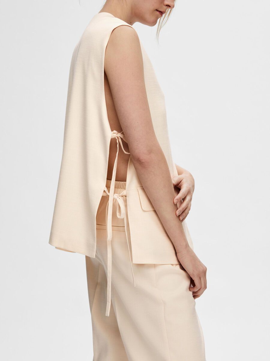 Long Oversized Waistcoat - Selected Femme