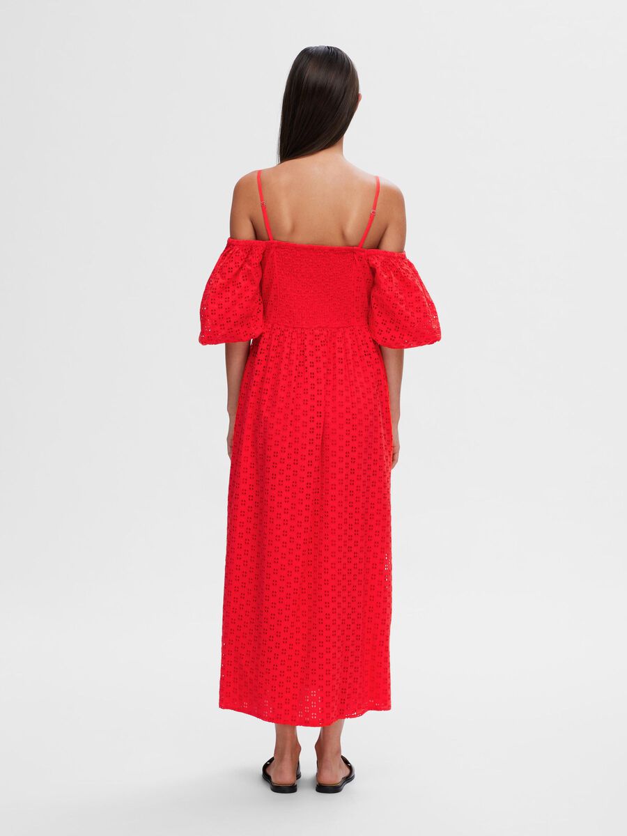 Broderie Dress - Selected Femme