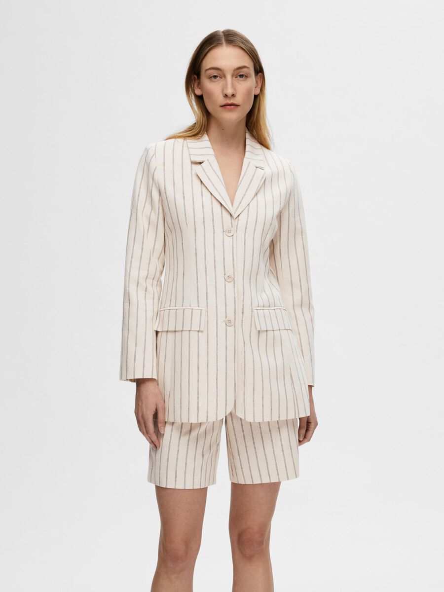 Pinstripe Blazer - Selected Femme