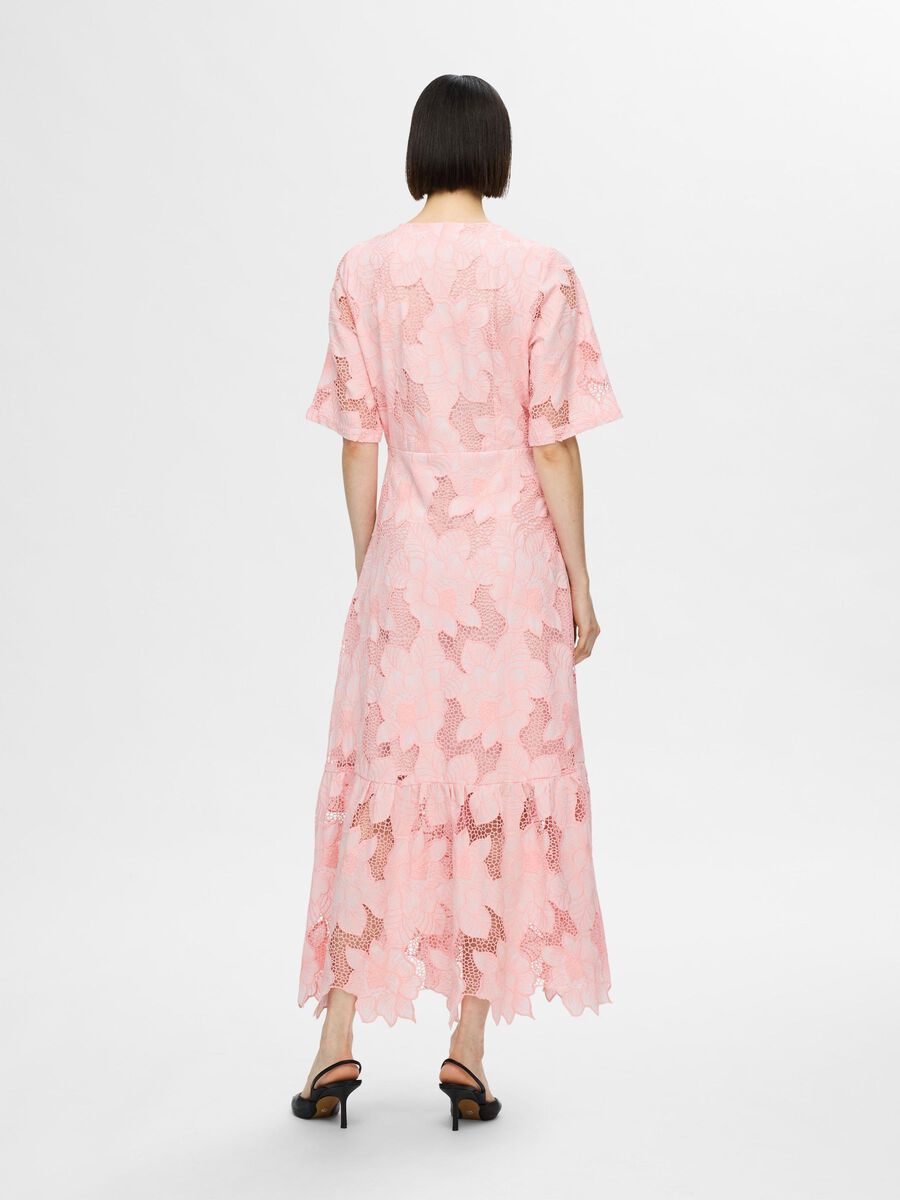 SLFNEMI 2/4 ANKLE LACE DRESS EX - SELECTED FEMME