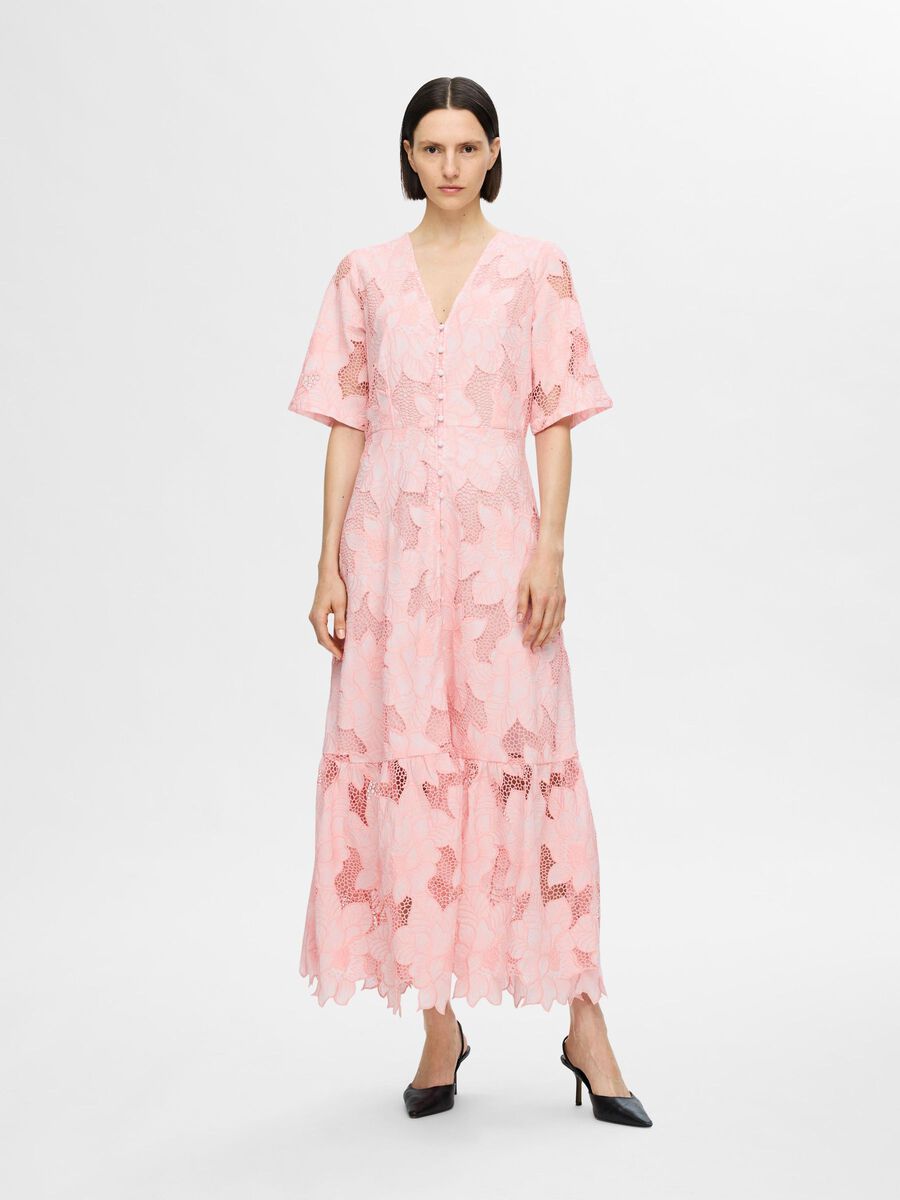 SLFNEMI 2/4 ANKLE LACE DRESS EX - SELECTED FEMME
