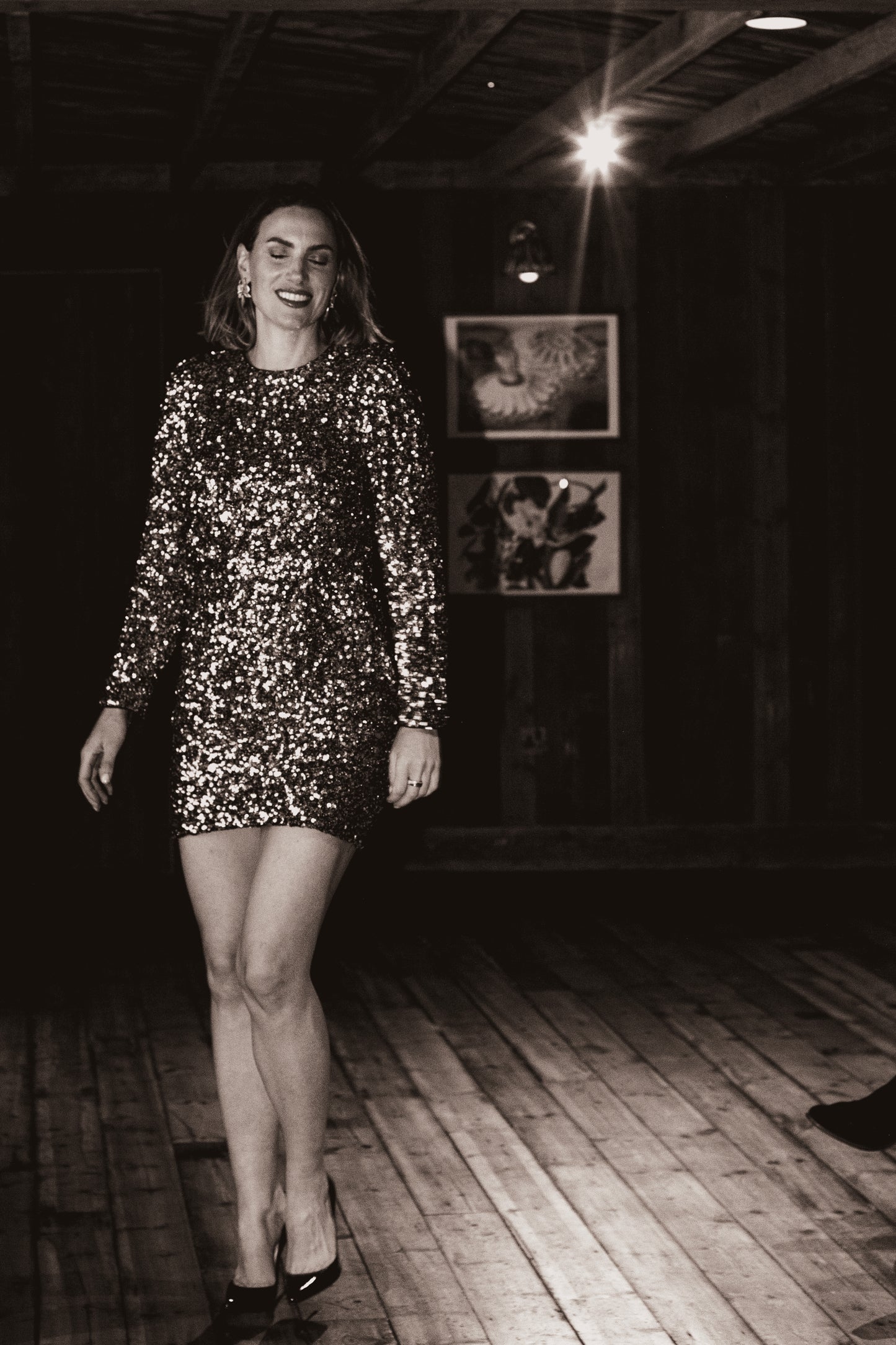 Sequin Mini Dress - Selected Femme
