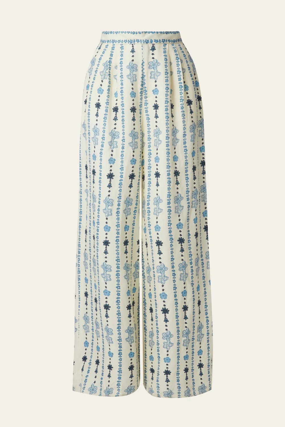 Cora High Waist Palazzo Trousers - Malina