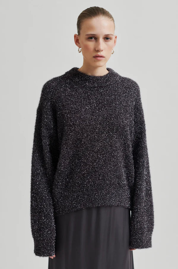 Lamilla Knit O-Neck - SECOND FEMALE