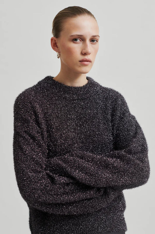 Lamilla Knit O-Neck - SECOND FEMALE
