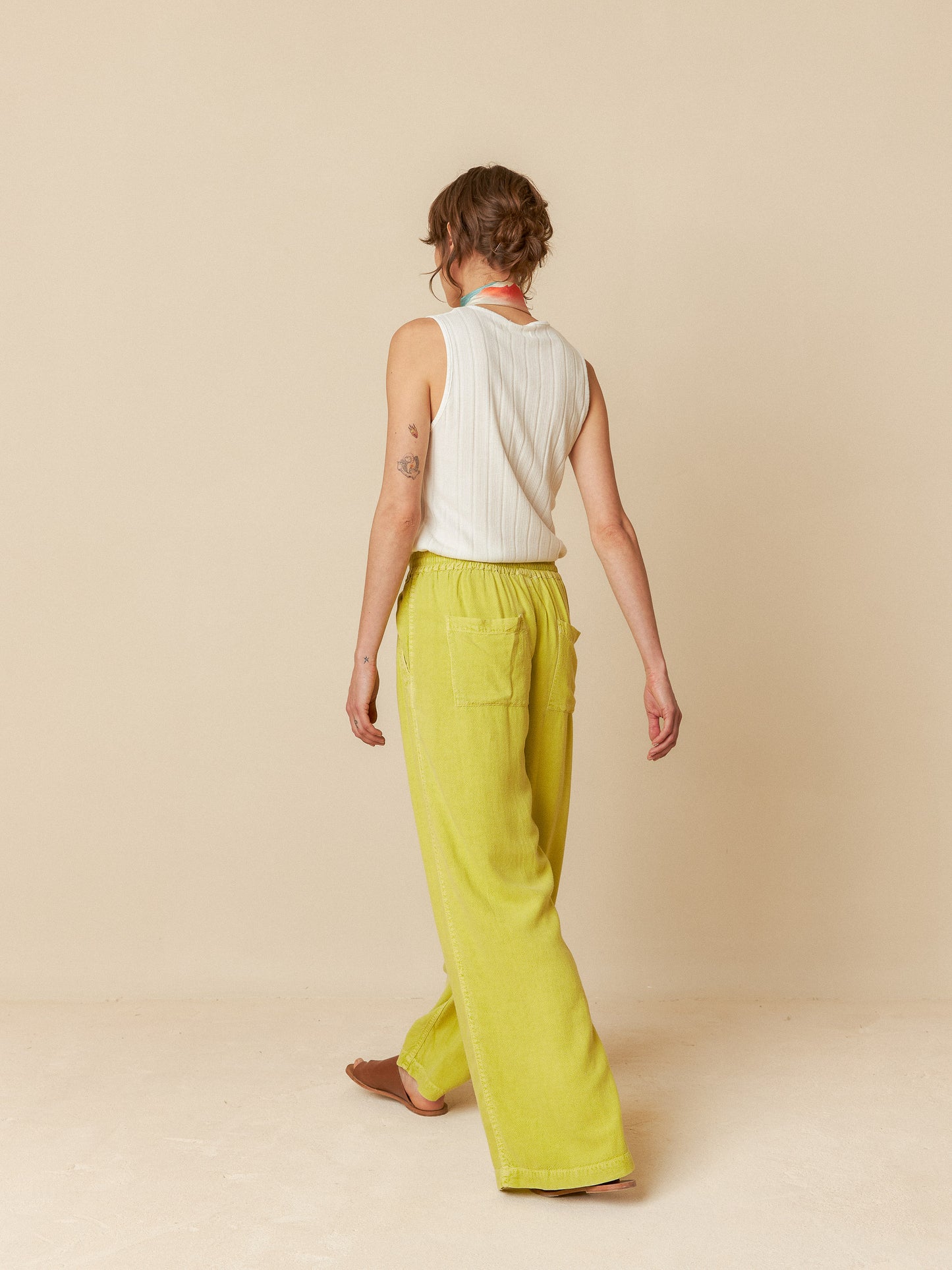 Maxi Wide Leg Trousers - Indi & Cold