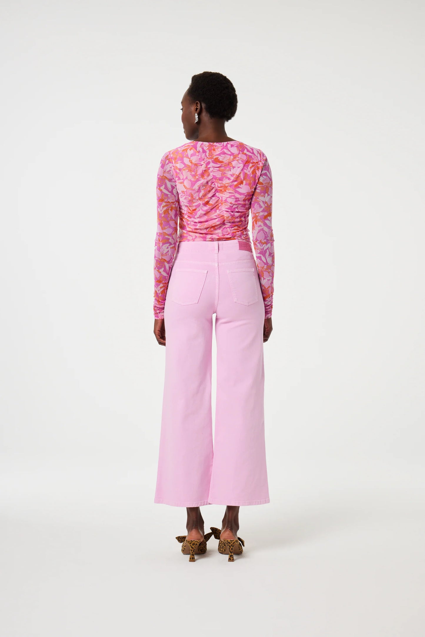HAYLEY WIDE LEG CROPPED JEANS - FABIENNE CHAPOT