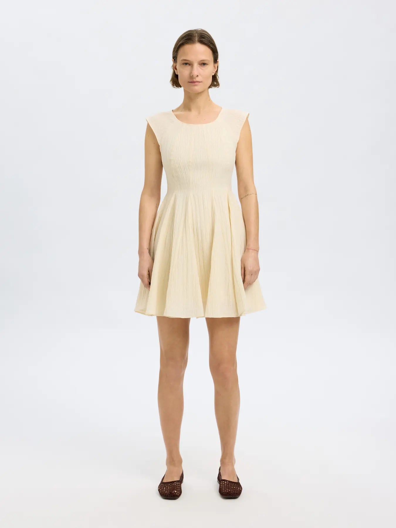 Maddie Short Cap Sleeve Dress - Selected Femme
