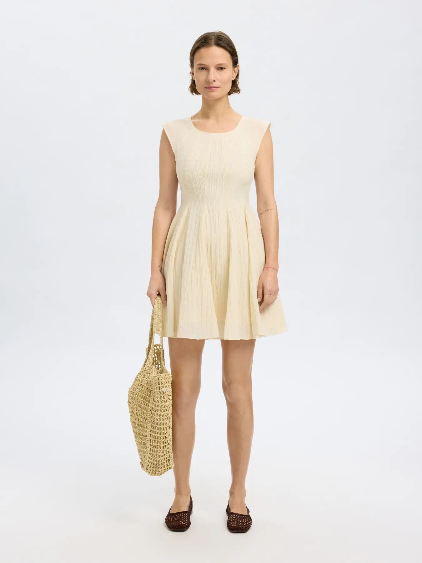 Maddie Short Cap Sleeve Dress - Selected Femme