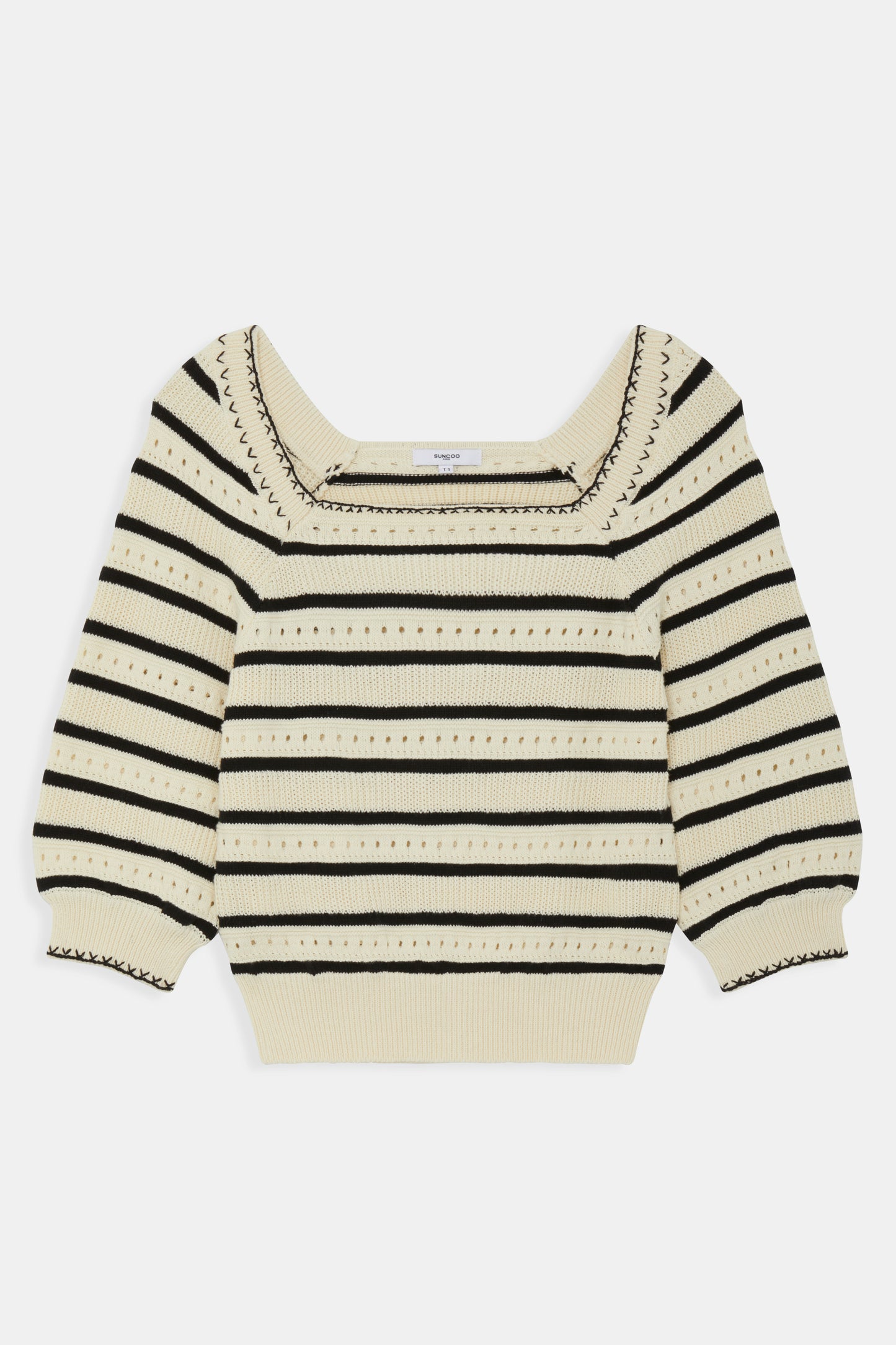 Patrici Openwork Top - Suncoo