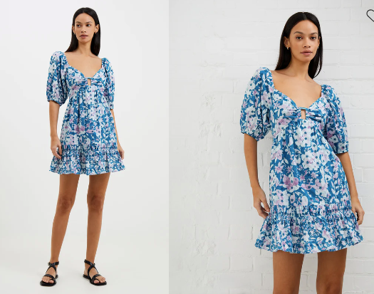 Deanna Cotton Mini Dress - French Connection
