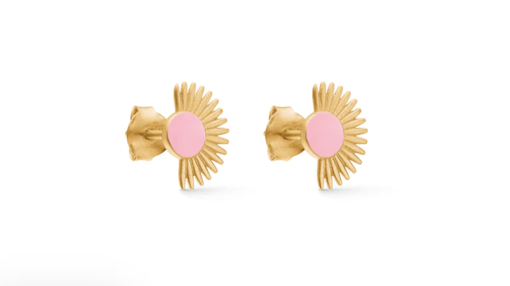 Soleil studs - Rose - Enamel Copenhagen