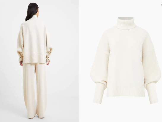 Kezia Recycled Roll Neck Jumper - French Connection