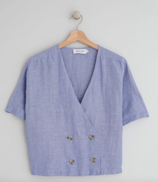 Double Button Shirt - Indi&Cold