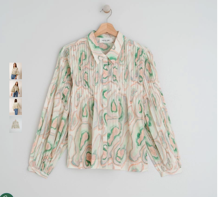 Geodas Blouse - Indi & Cold