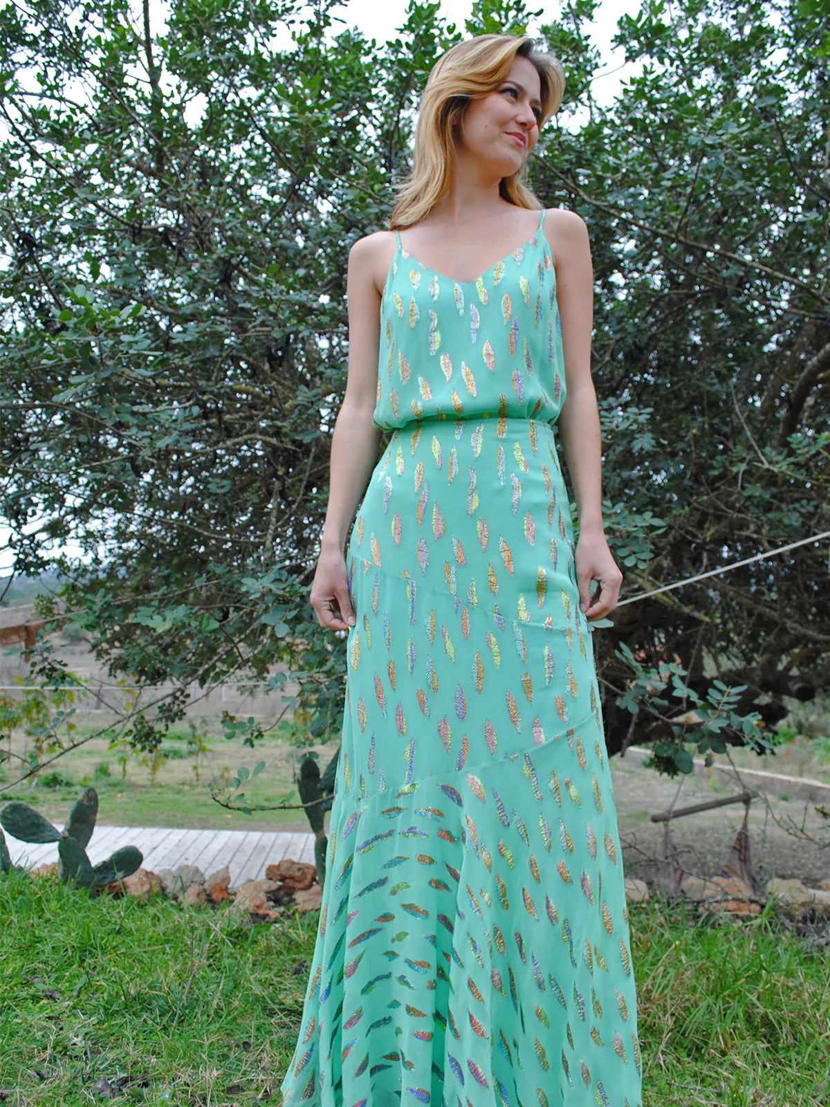 Flora Maxi Skirt - Stardust