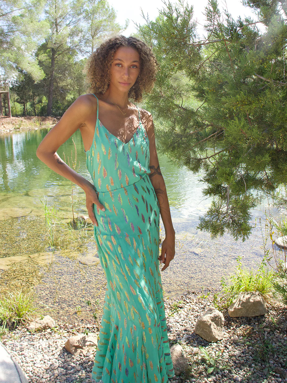 Flora Maxi Skirt - Stardust