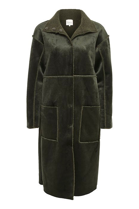 Belle Faux Sherling Coat